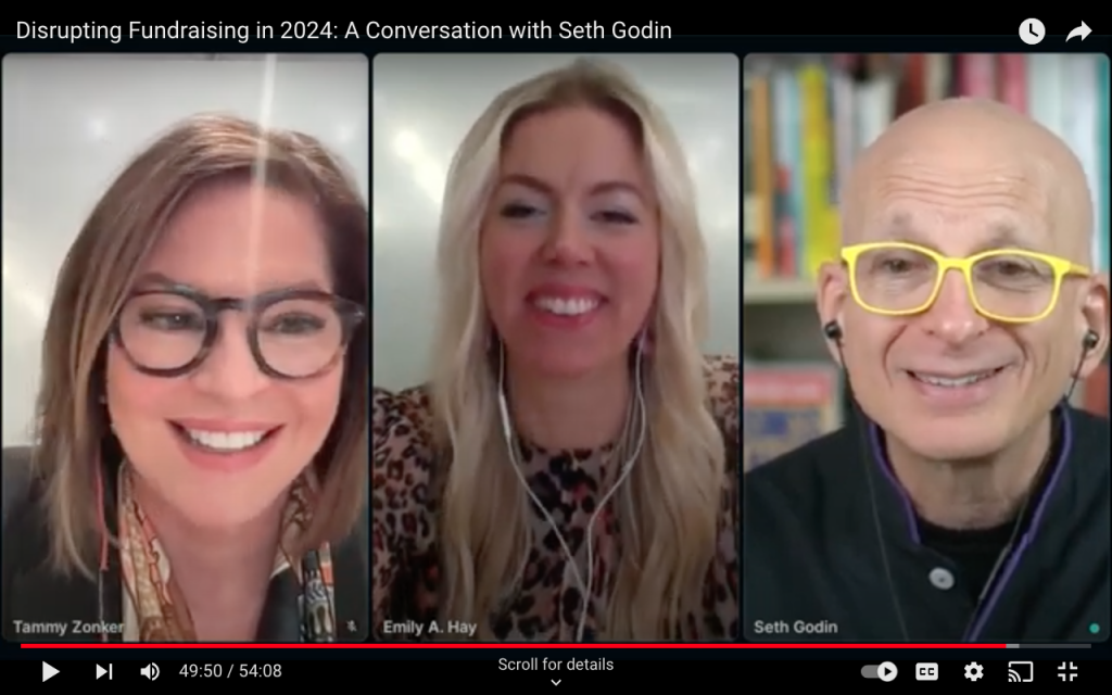 Transform24 Conference: Speaking with Seth Godin on Fundraising Success ...